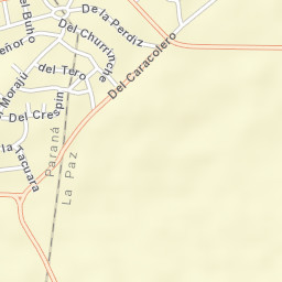 Piedras Blancas Street Map