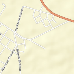 Tranqueras Street Map