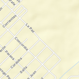 Villa Hernandarias Street Map