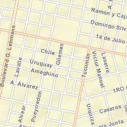 Rafaela Street Map