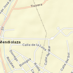 Mendiolaza Street Map
