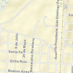 Laguna Paiva Street Map
