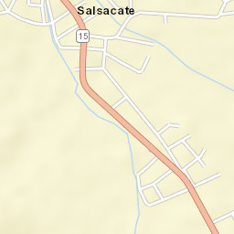 Salsacate Street Map