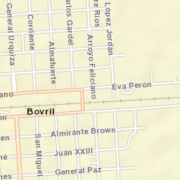 Bovril Street Map