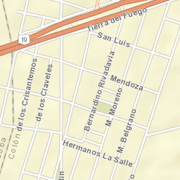 Malvinas Argentinas Street Map