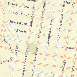 Salto Street Map