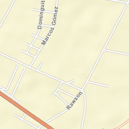Albardón Street Map