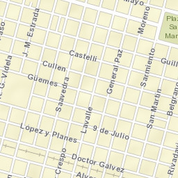 Esperanza Street Map