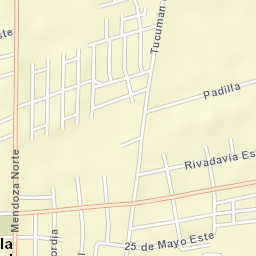 Departamento de Chimbas Street Map