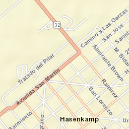 Hasenkamp Street Map