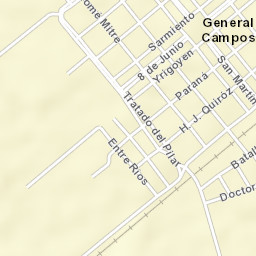 General Campos Street Map