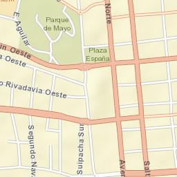 Departamento de Capital Street Map