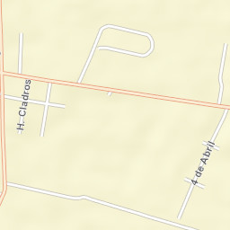 Departamento de Santa Lucía Street Map