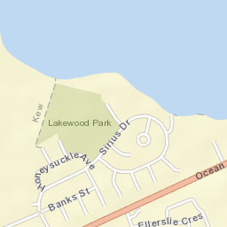 Lakewood Street Map