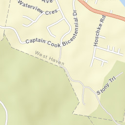 West Haven Street Map