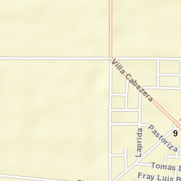 Nueve de Julio Street Map