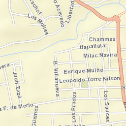 Mina Clavero Street Map