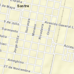 Sastre Street Map