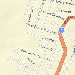 Vichadero Street Map
