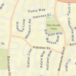Kingsley Street Map