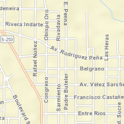 Despeñaderos Street Map