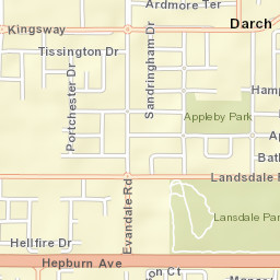 Darch Street Map