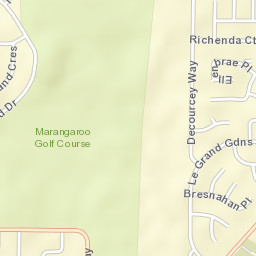 Marangaroo Street Map