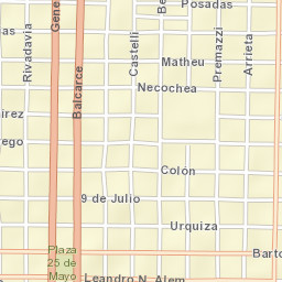Villaguay Street Map