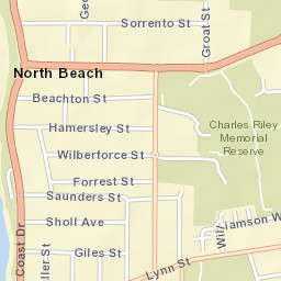 North Beach Street Map