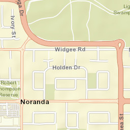 Noranda Street Map