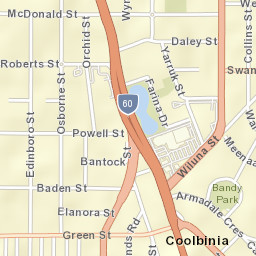 Coolbinia Street Map