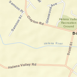 Helena Valley Street Map
