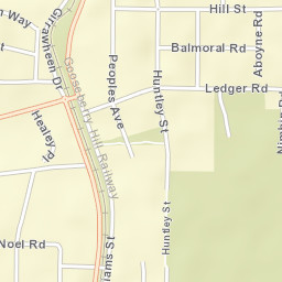 Gooseberry Hill Street Map