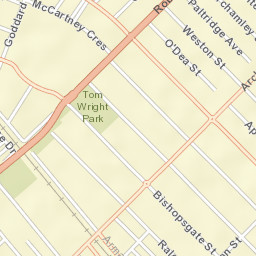 Victoria Park Street Map
