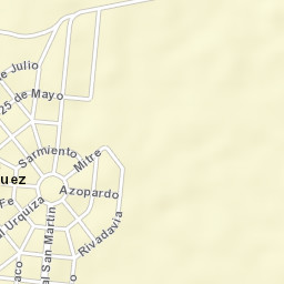 Domínguez Street Map