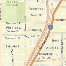 Cottesloe Street Map