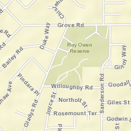 Lesmurdie Street Map