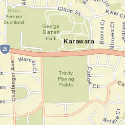 Karawara Street Map