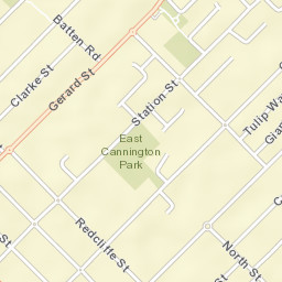 East Cannington Street Map