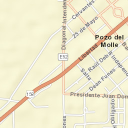 Pozo del Molle Street Map