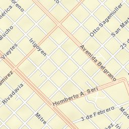 Crespo Street Map