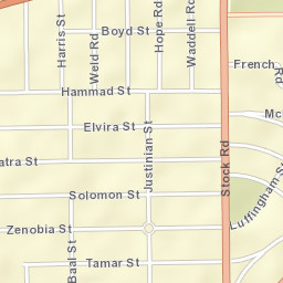 Palmyra Street Map