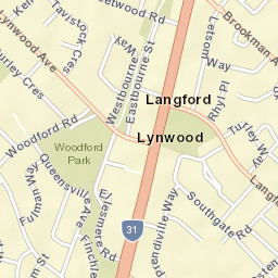 Lynwood Street Map