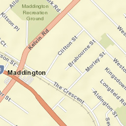 Maddington Street Map