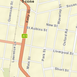Scone Street Map