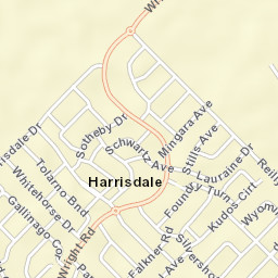Harrisdale Street Map
