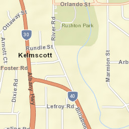 Kelmscott Street Map