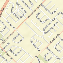 Seville Grove Street Map