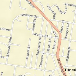 Tuncurry Street Map