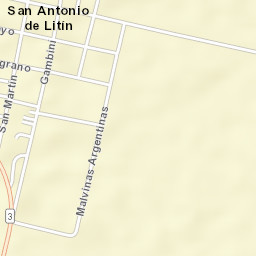 San Antonio de Litín Street Map
